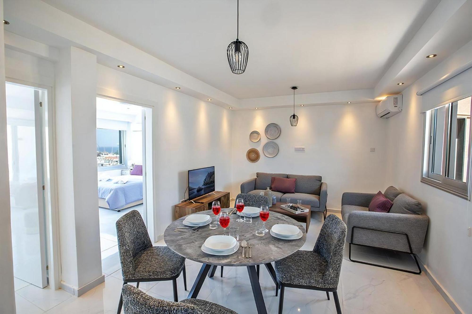 Apt Misia Enas - Modern 2 Bedroom Apartment With Sea Views - Close To Ayia Napa Square * Agia Napa